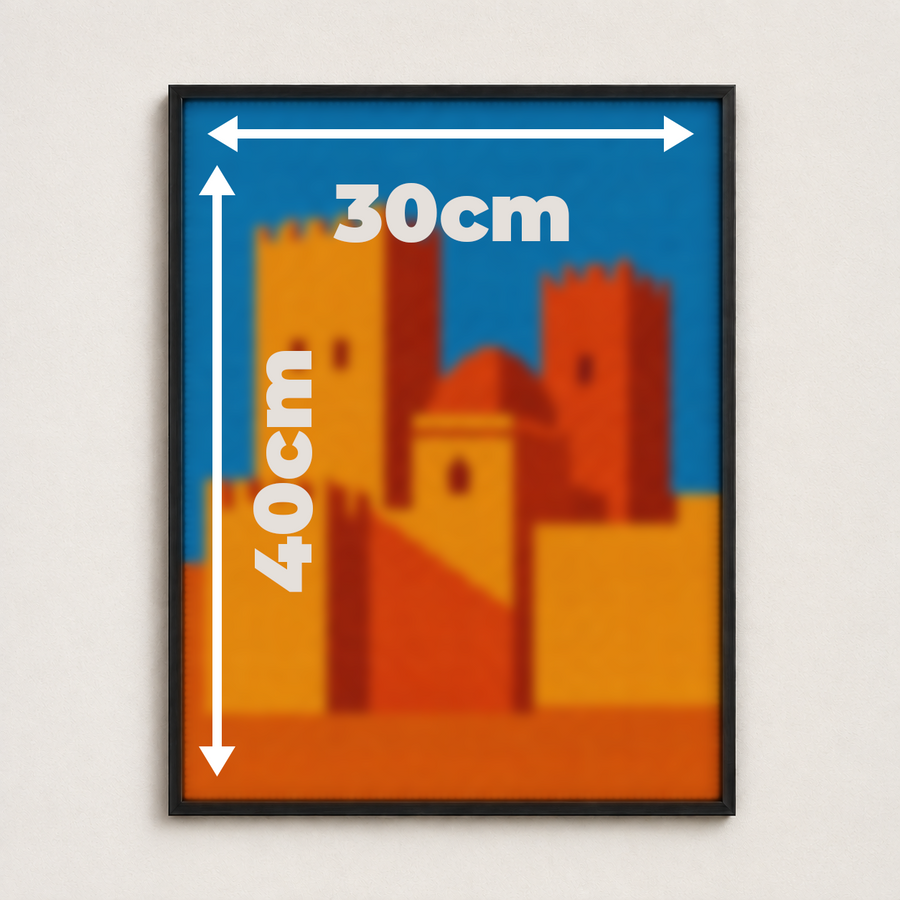Format 30 × 40 cm