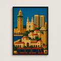 Bienvenue à Casa – diamond painting 50×70 cm | Crafties