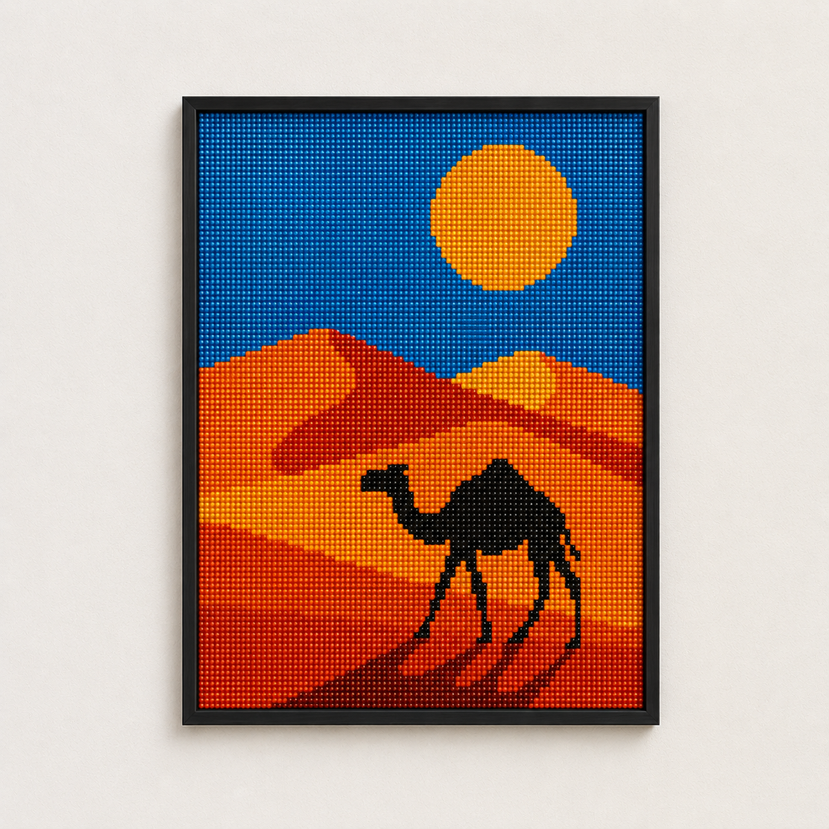 Soleil sur les Dunes – diamond painting 40×50 cm | Crafties