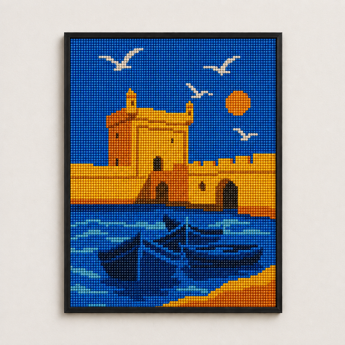 Essaouira Breeze – diamond painting 40×50 cm | Crafties