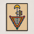 Fibule Tamazight – diamond painting 40×50 cm | Crafties