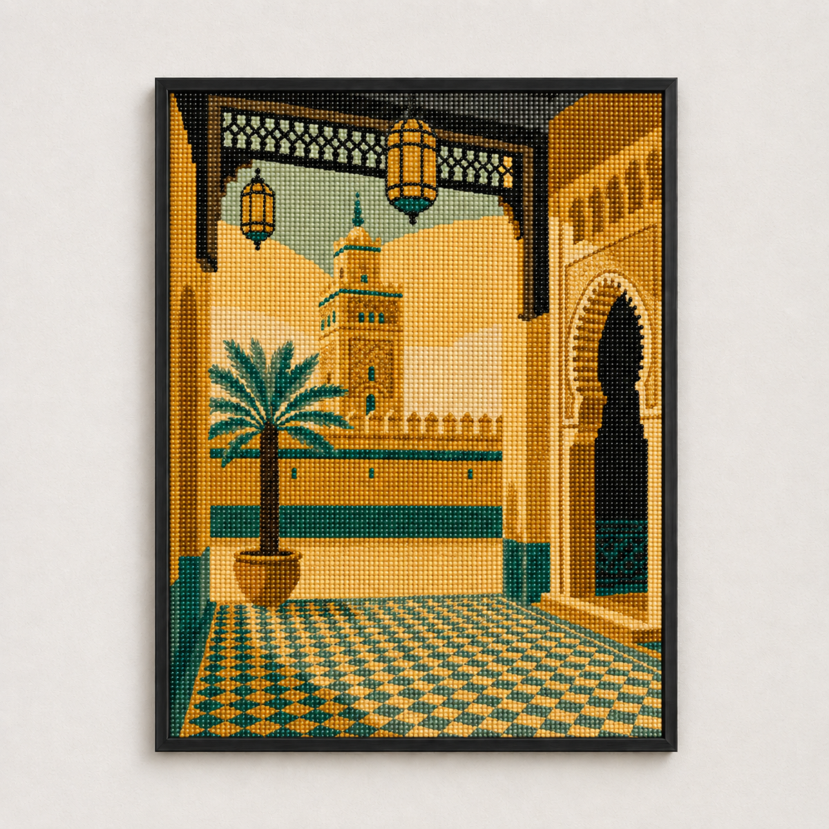 Marrakech Vibes – diamond painting 50×70 cm | Crafties