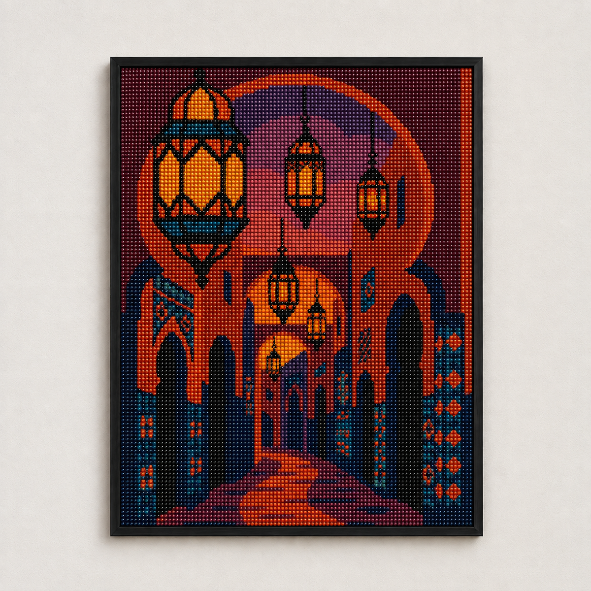 Médina vibes – diamond painting 40×50 cm | Crafties