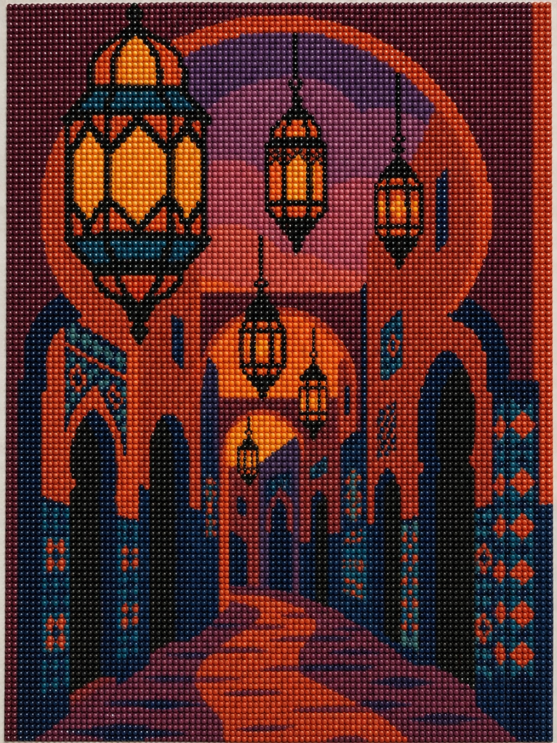 Médina vibes – design Crafties en diamond painting 40×50 cm