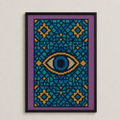 Nazar Boncuk – diamond painting 30×40 cm | Crafties