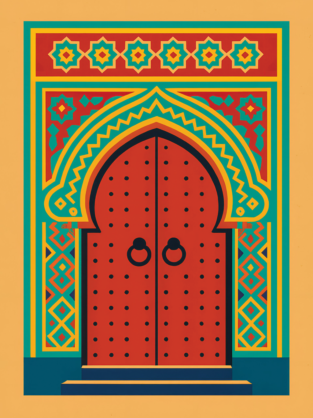 Bab, ouvre-toi ! – design Crafties en diamond painting 30×40 cm