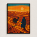 Sahara Tenere – diamond painting 50×70 cm | Crafties
