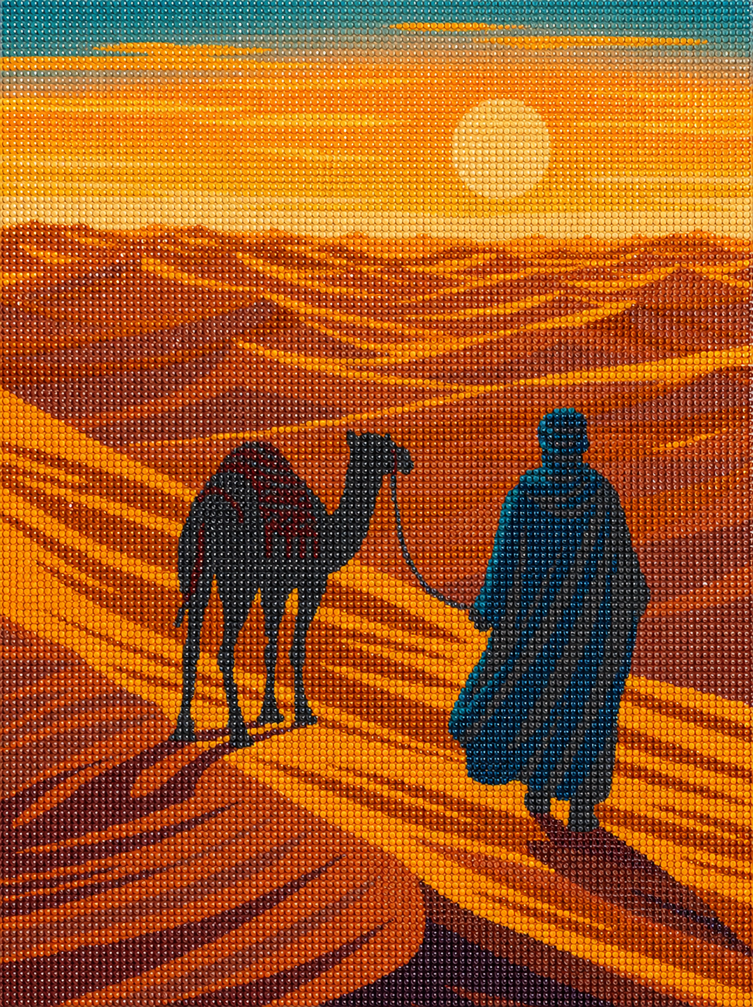 Sahara Tenere – kit de diamond painting 50×70 cm | Crafties