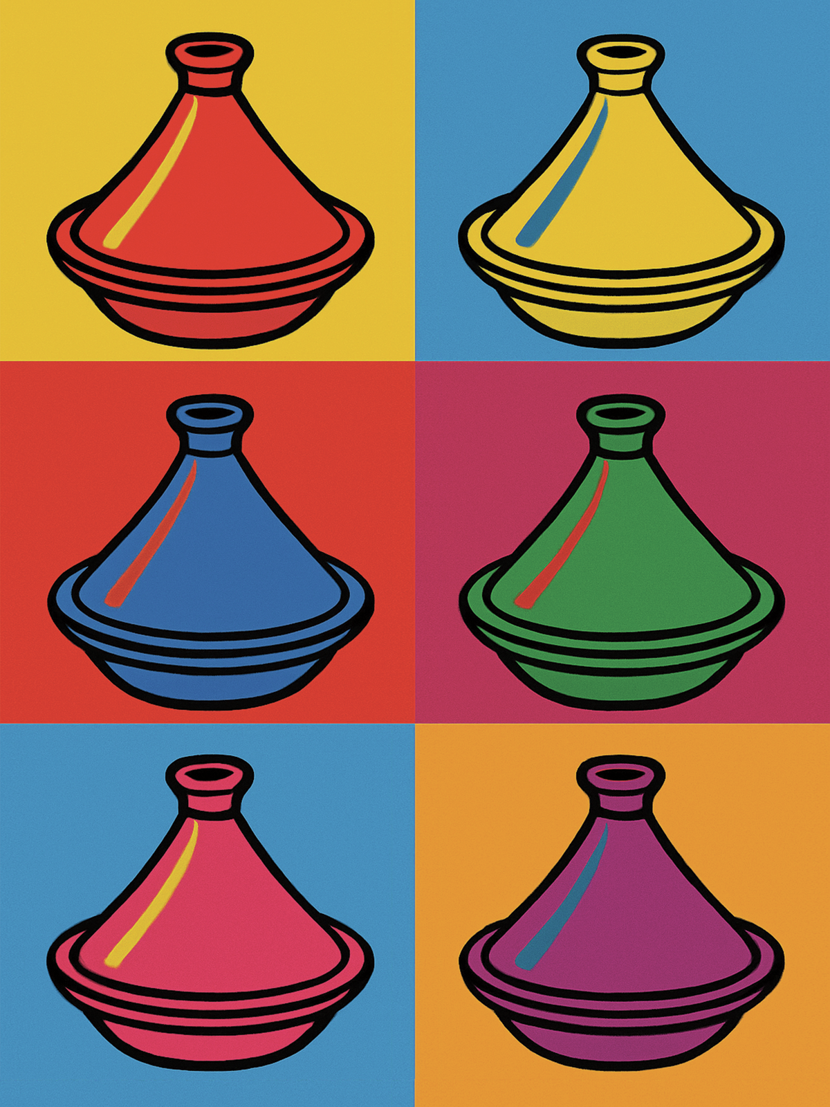 Tajy Warhol – design Crafties en diamond painting 30×40 cm