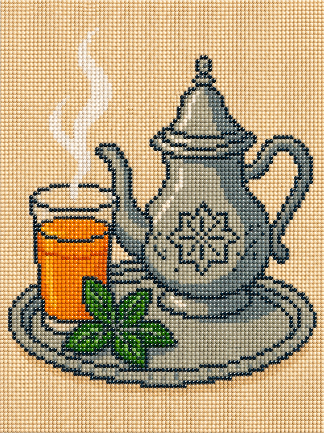Atay Time – kit de diamond painting 30×40 cm | Crafties