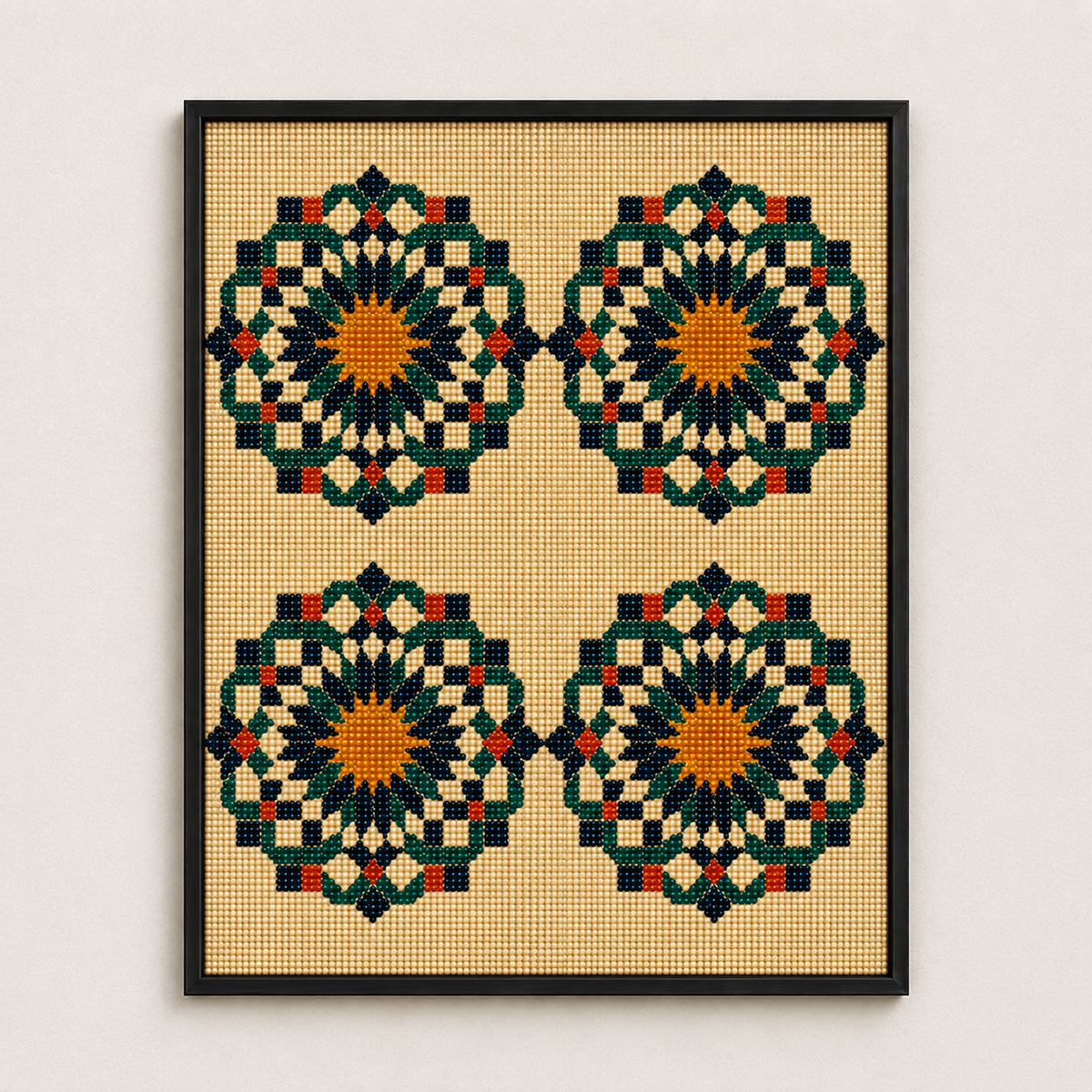 Zellige Oblige – diamond painting 40×50 cm | Crafties